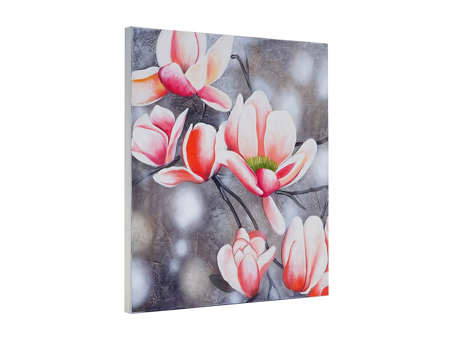 Olieverfschilderij bloemtak, handgeschilderd