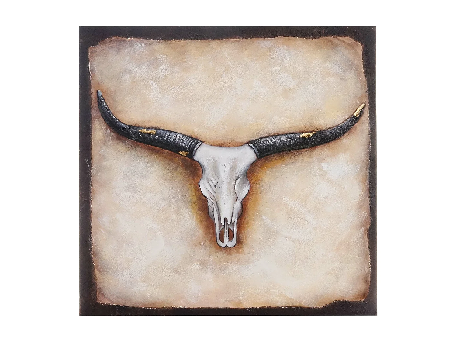 Olieverfschilderij Stier, handgeschilderd