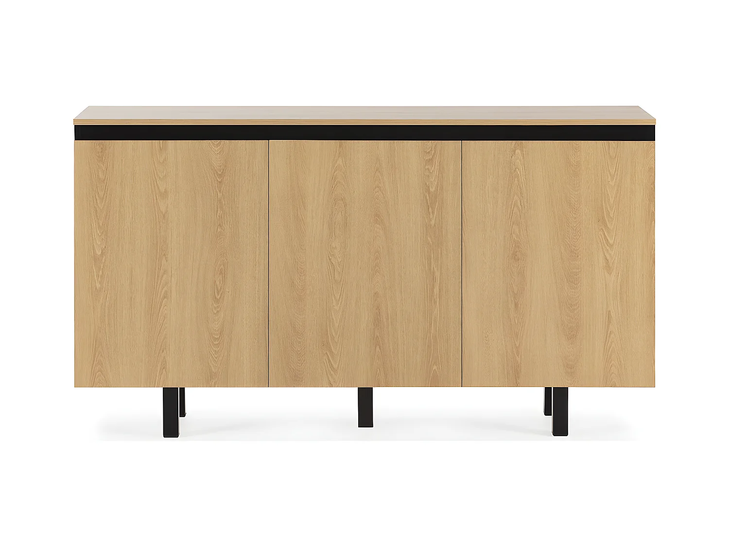 Aparador Molina 3 puertas color roble