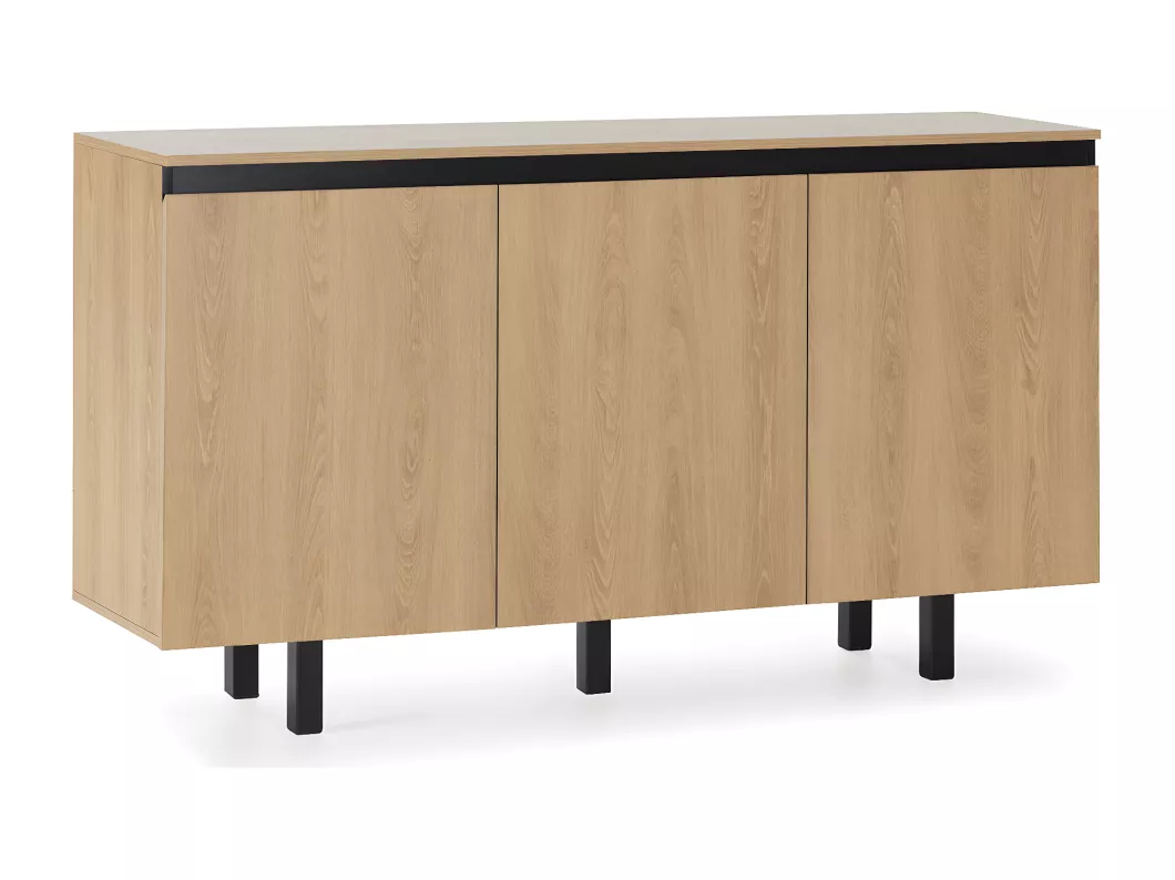 Kauf Unique Sideboard Molina 3 türen eichefarben