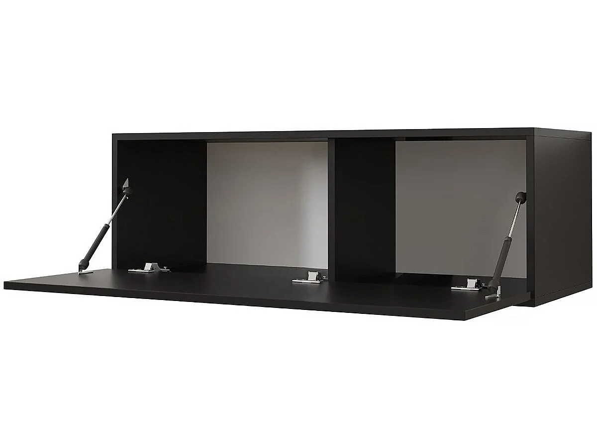 Elegant Svart TV-stativ "Waldi Riflo Slim 100" - Kompakt Design - 100 x 34 x 40 cm