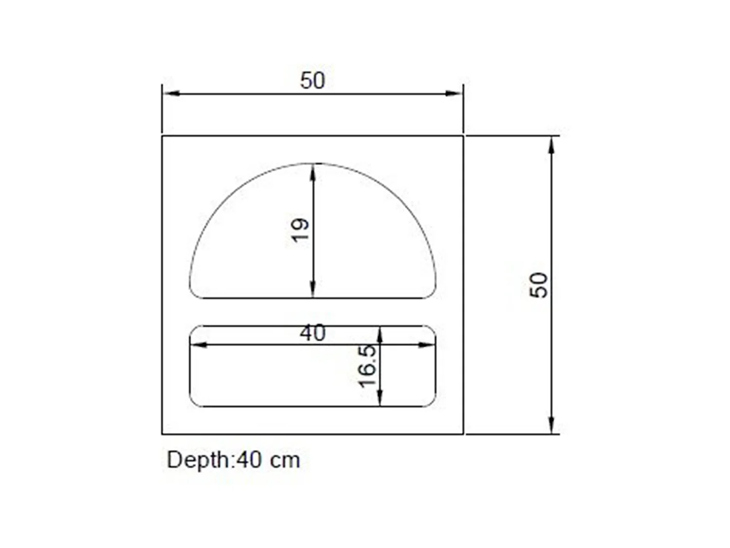 Mesita de noche con compartimentos de almacenaje - Blanco - LUELA