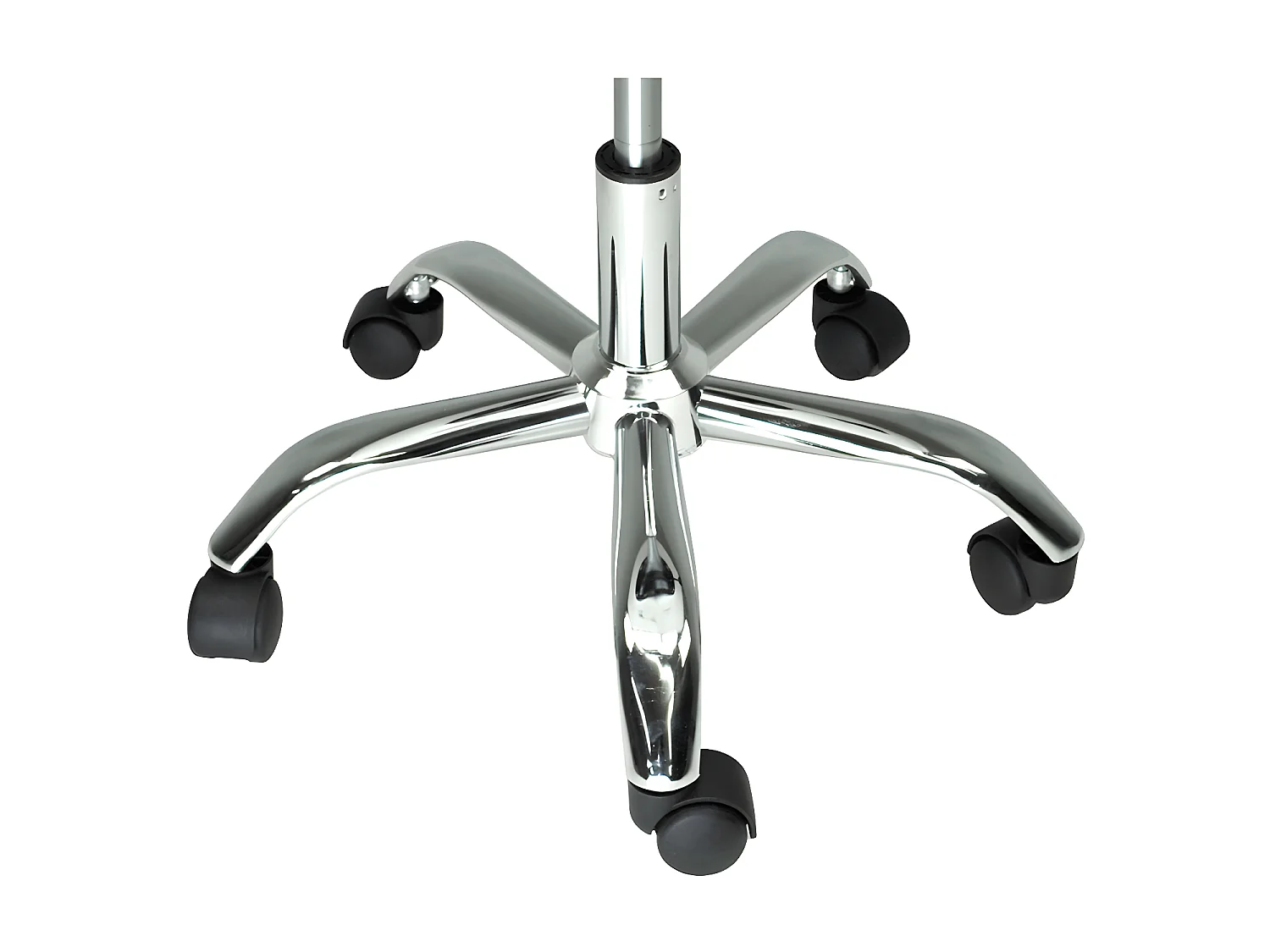 Sedia da ufficio girevole, sedia da scrivania grigia   con rotelle mod. SALLY