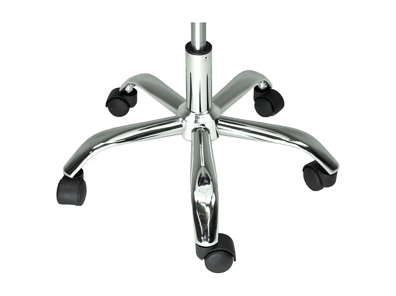 Sedia da ufficio girevole, sedia da scrivania grigia   con rotelle mod. SALLY