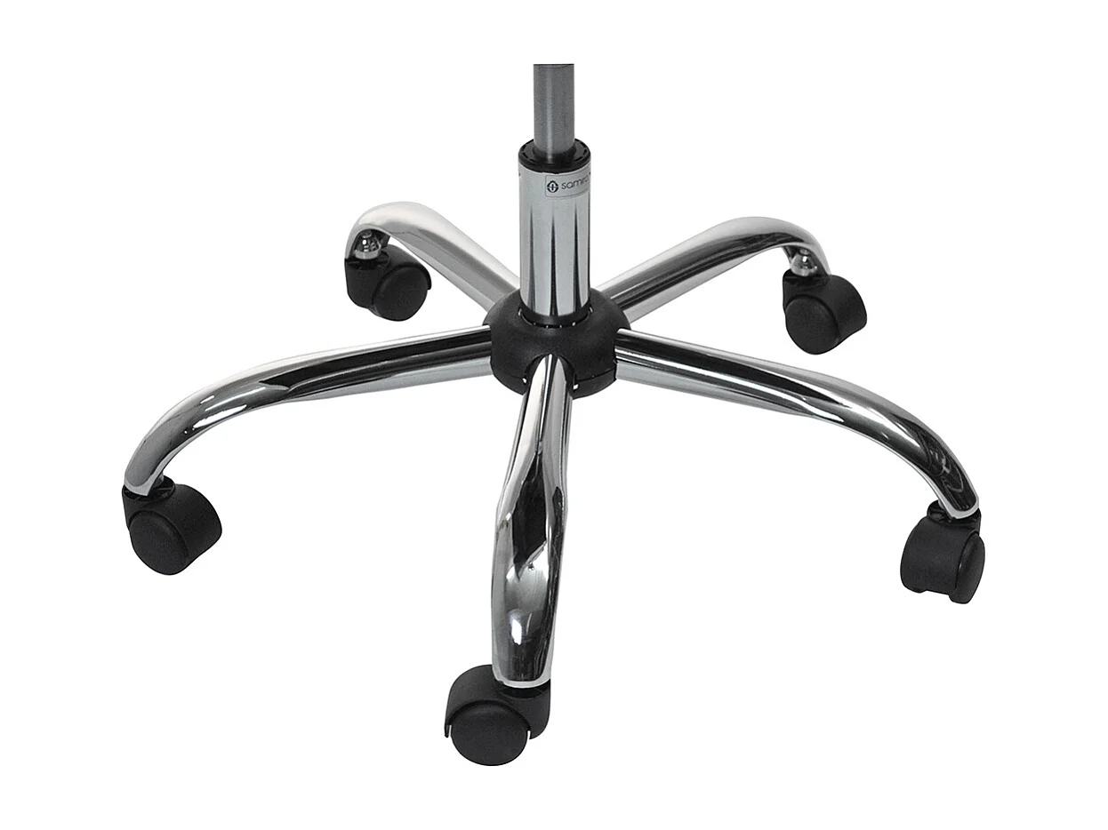 Sedia da ufficio girevole in tessuto nero mod. MILANO