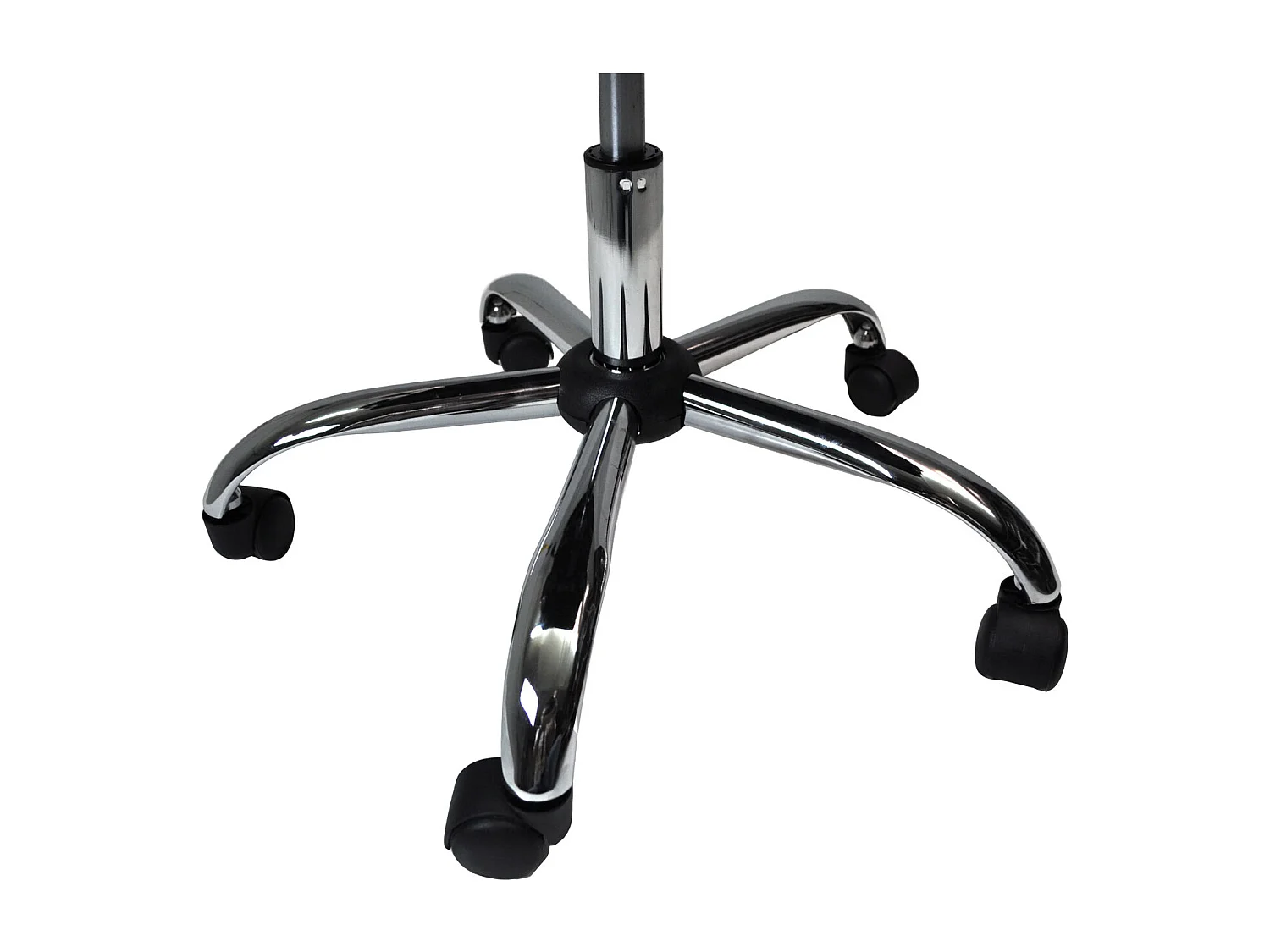 Sedia da ufficio in ecopelle nera mod. TORINO