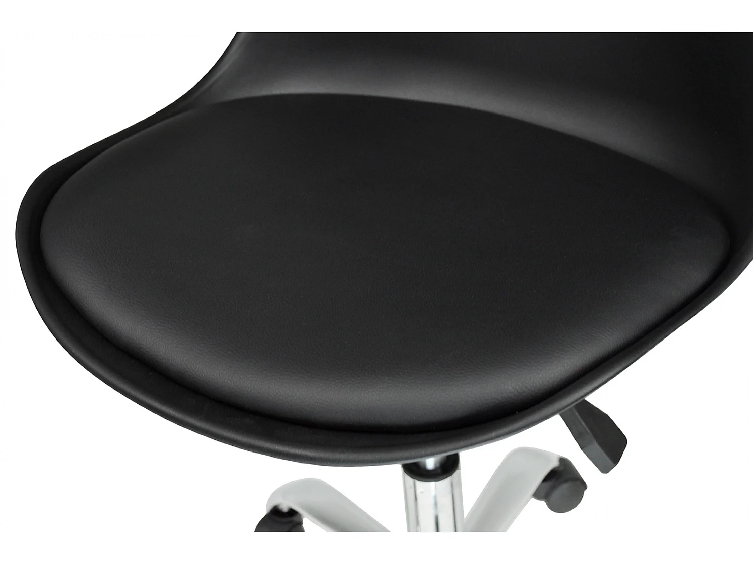 Sedia da ufficio girevole, sedia da nera  con rotelle mod. SALLY