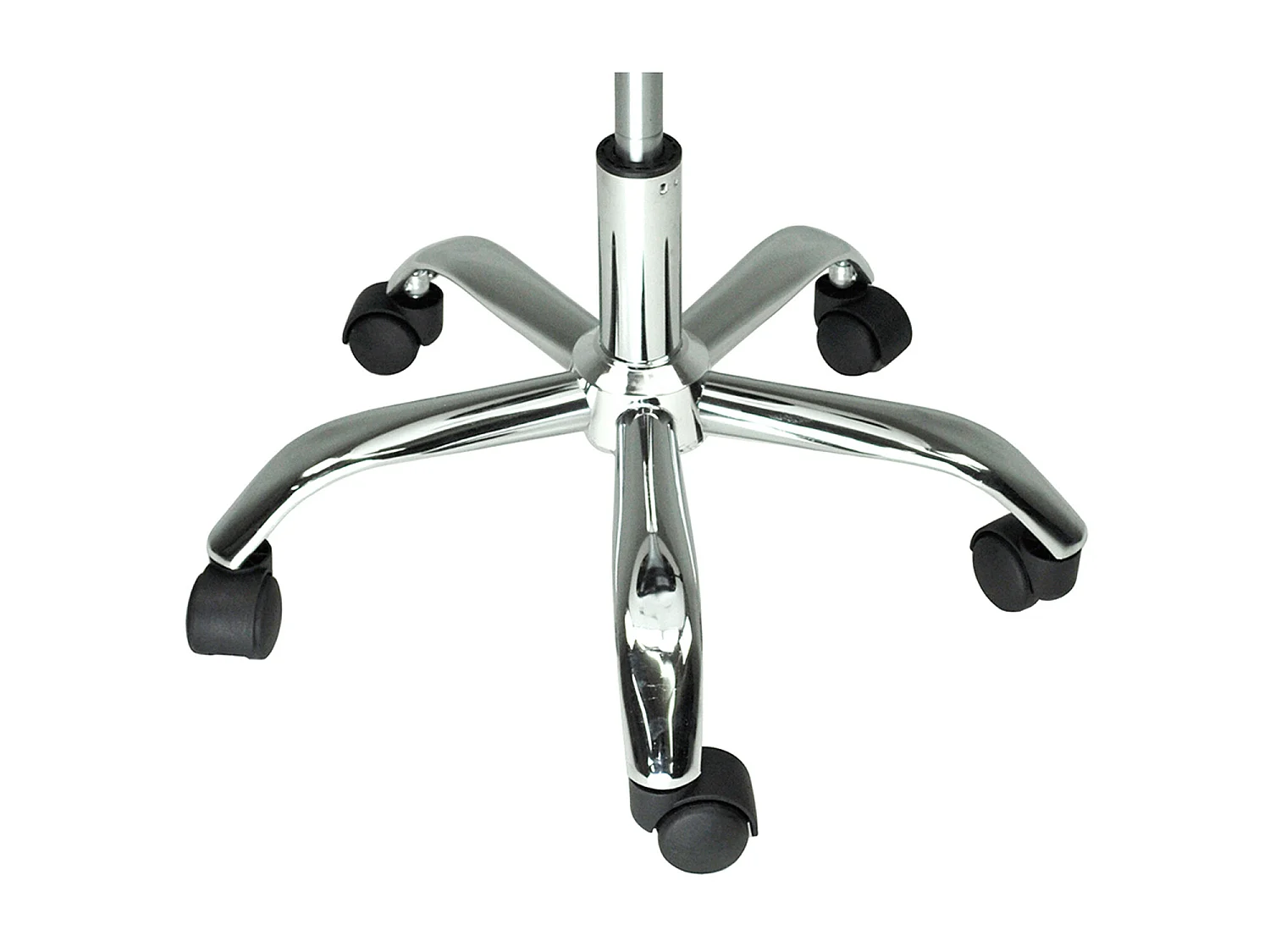 Sedia da ufficio girevole, sedia da scrivania verde petrolio con rotelle mod. SALLY