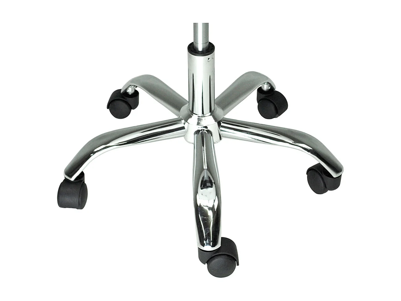 Sedia da ufficio girevole, sedia da scrivania verde petrolio con rotelle mod. SALLY