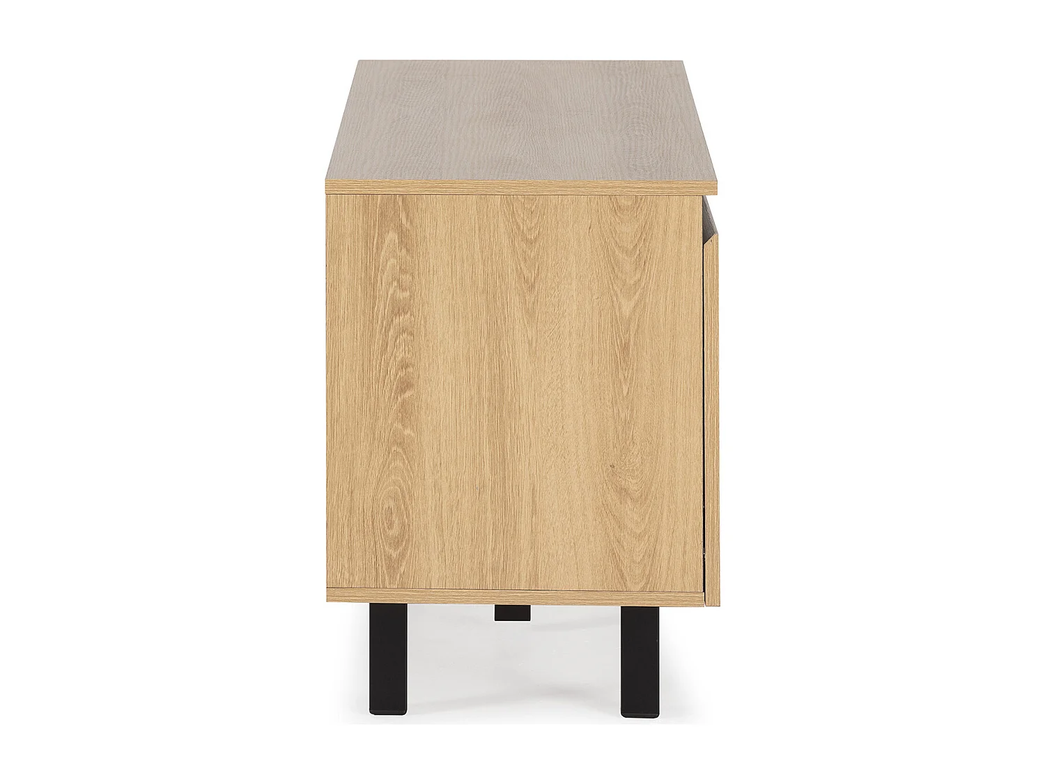 Meuble TV Molina 3 portes couleur chêne