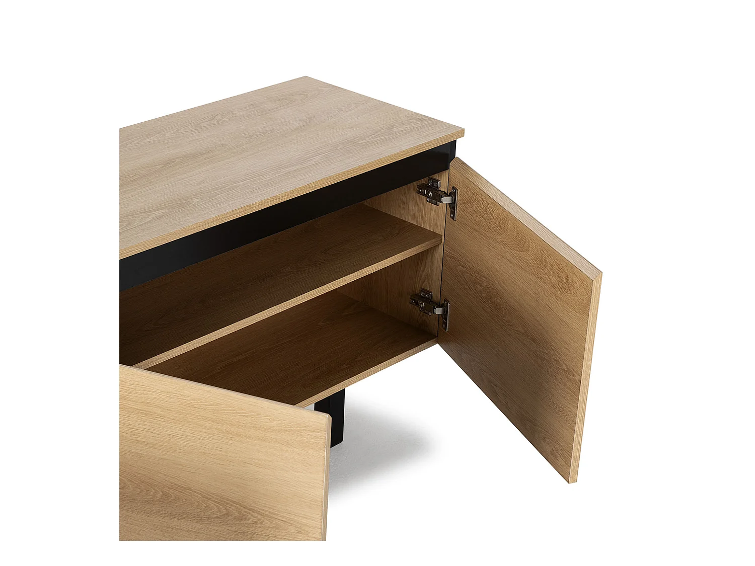 Tv-meubel Molina 3 deuren eikenkleur