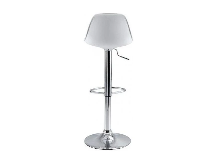 Tabouret de bar Gaëlle blanc (Lot de 2) Blanc