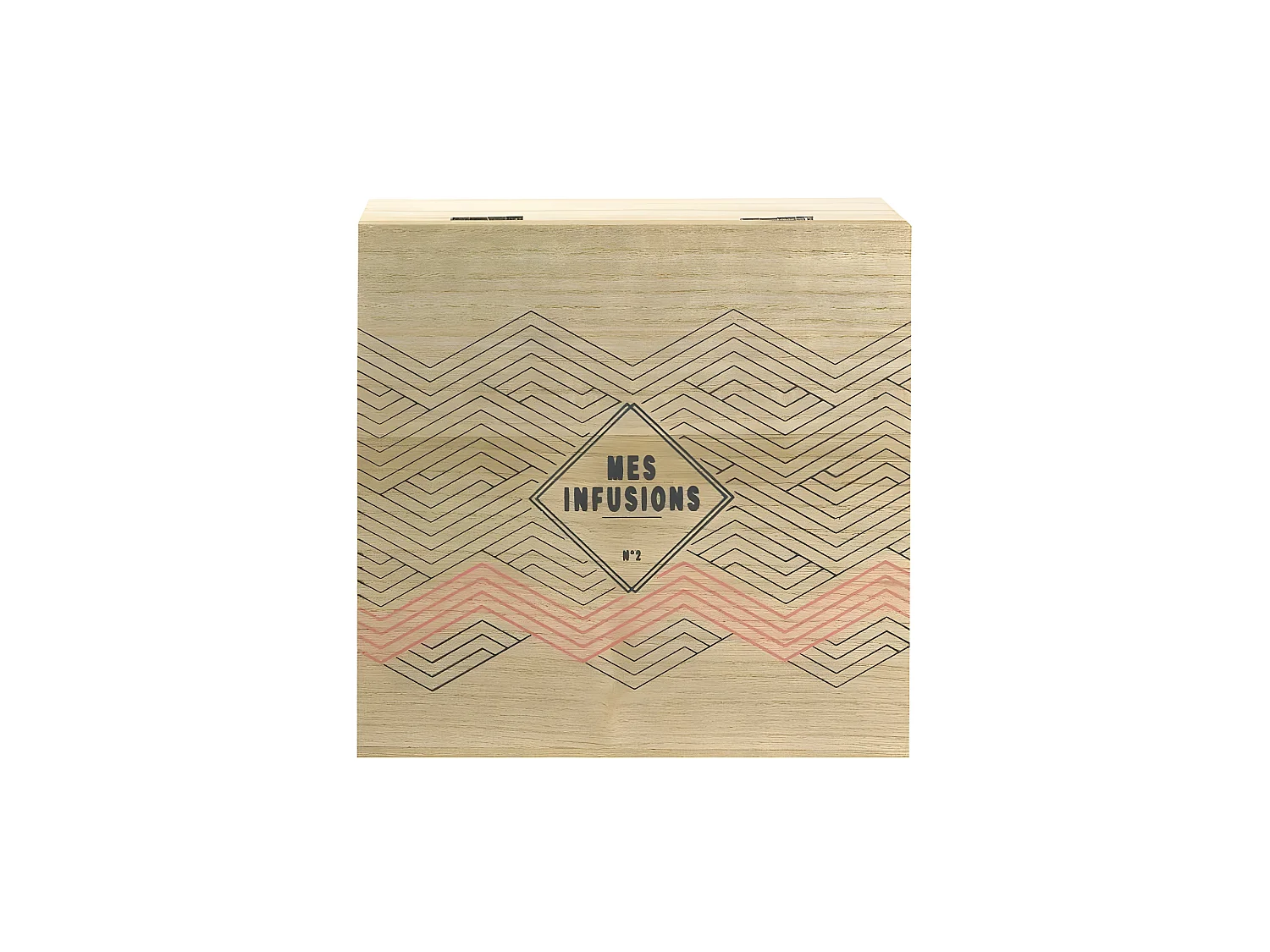 Caja de té de madera de Oslo Infusions