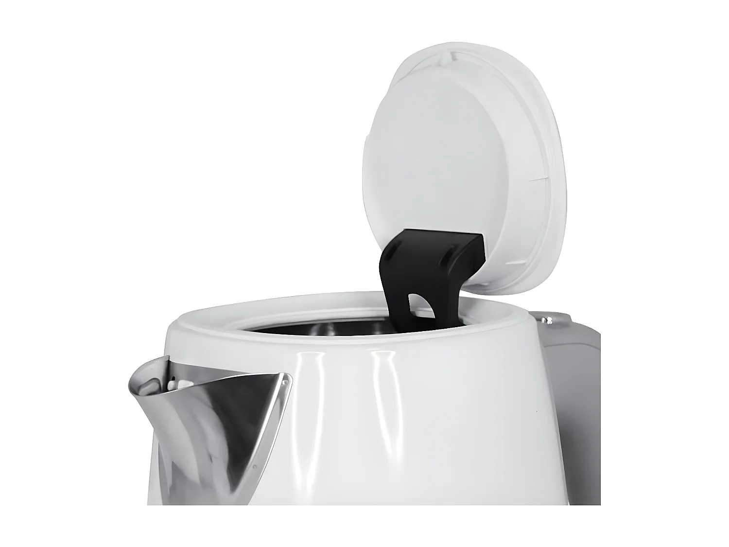 Brandt Bouilloire sans fil 1.7l 2200w blanc/inox - BO1703W