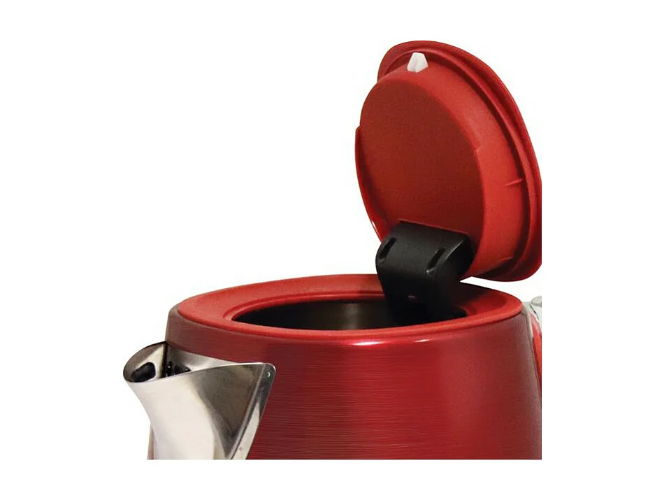 Brandt Bouilloire sans fil 1.7l 2200w rouge/inox - BO1703R