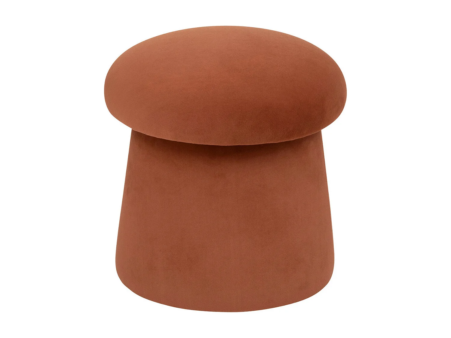 Pouffe Polyester orange 40x37x37cm