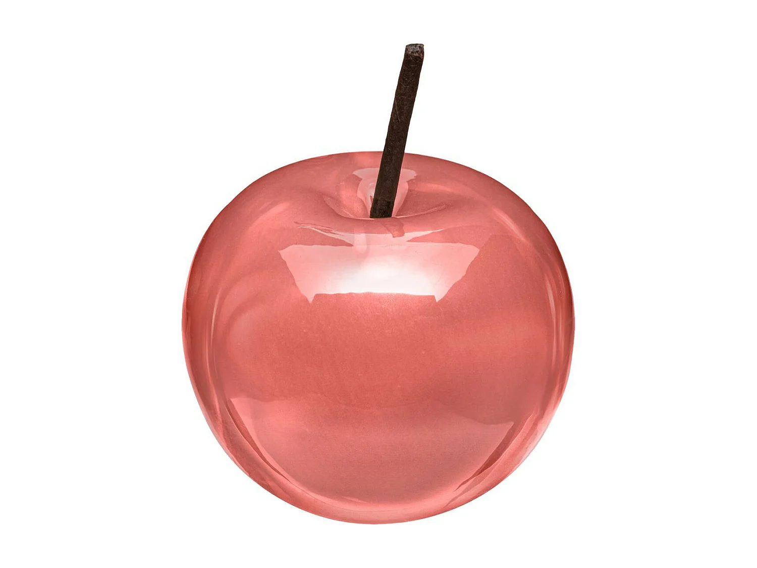 Pomme décorative en Céramique de couleur D 8.9 cm