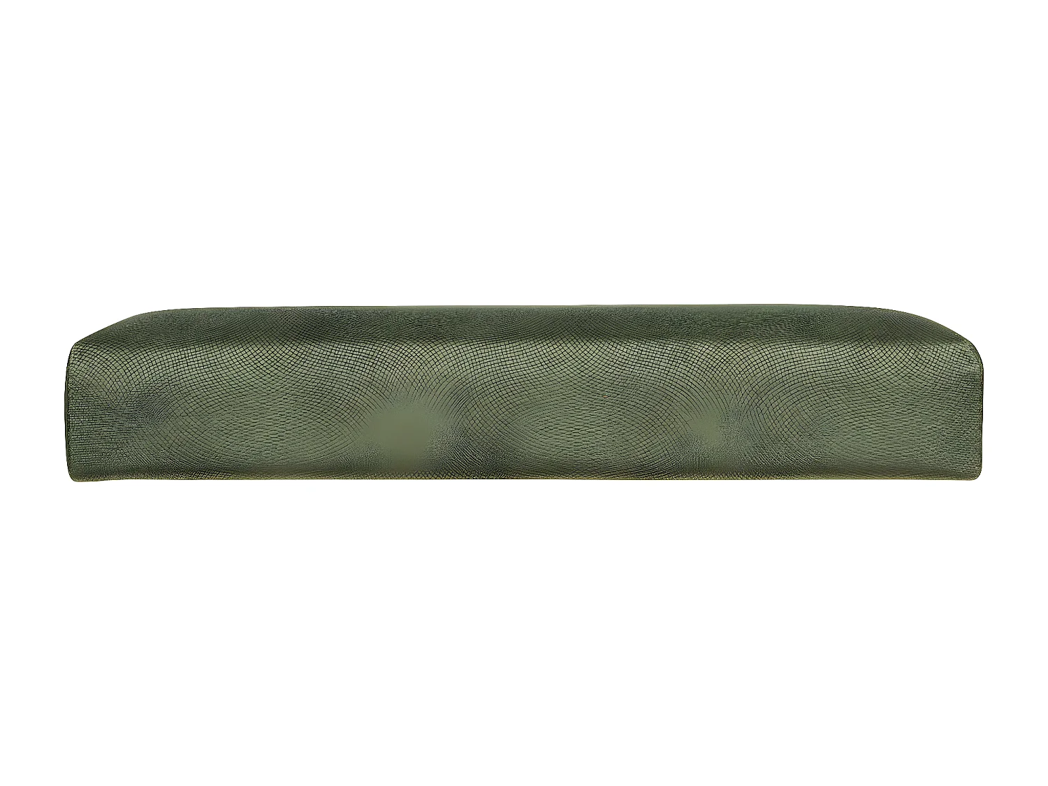 Pouf pliant et Coffre de rangement en tissu Vert Kaki 38 x 38 cm