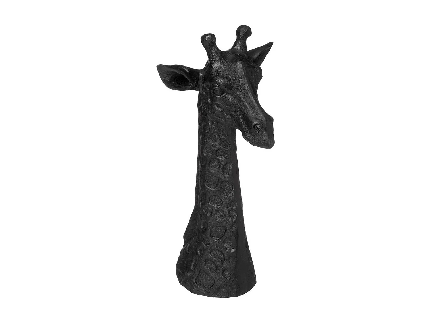 Objet décoratif Tête de Girafe Safari en résine H 33 cm