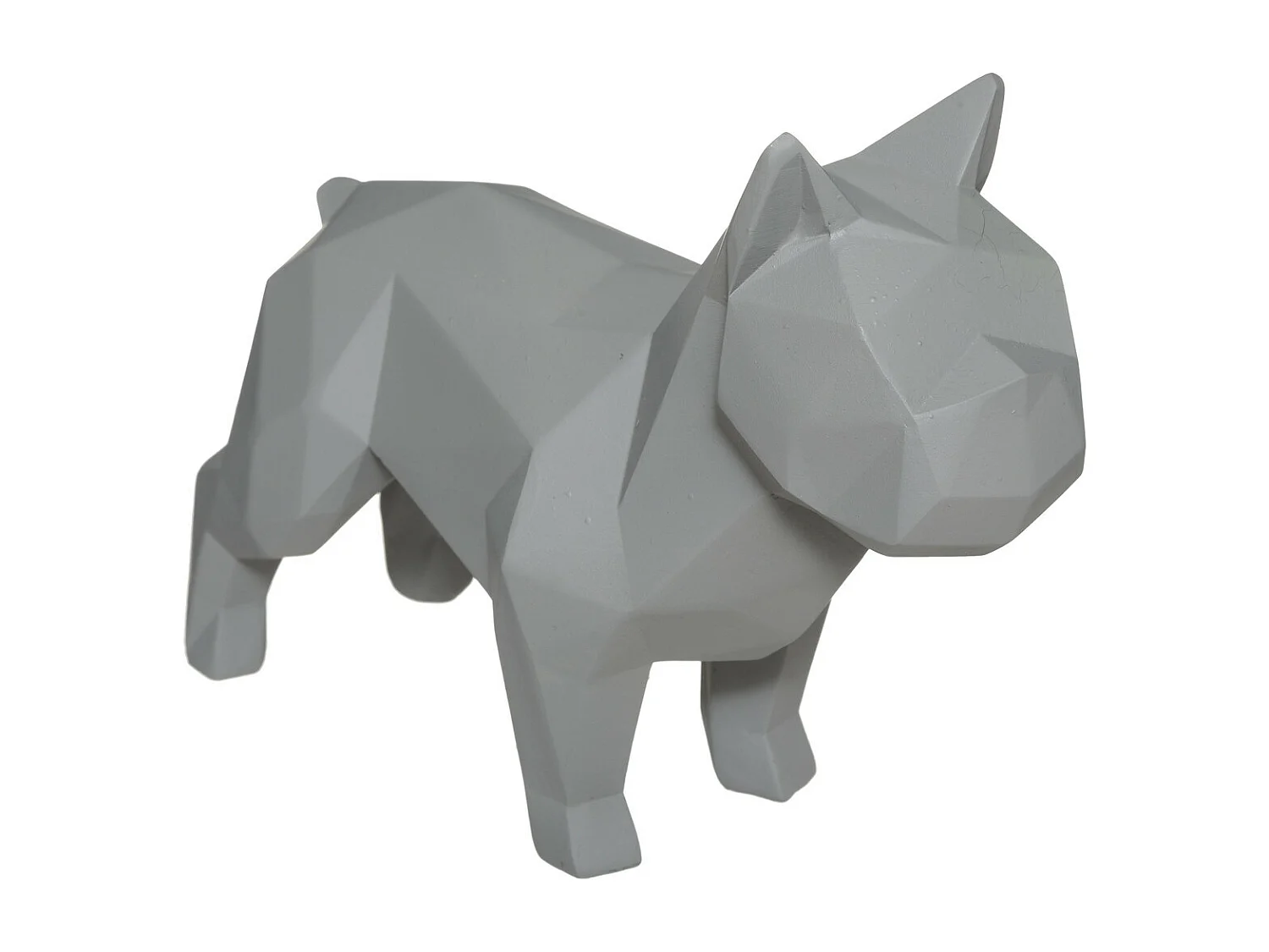 Objet déco Chien Origami en résine  L 24.5 cm