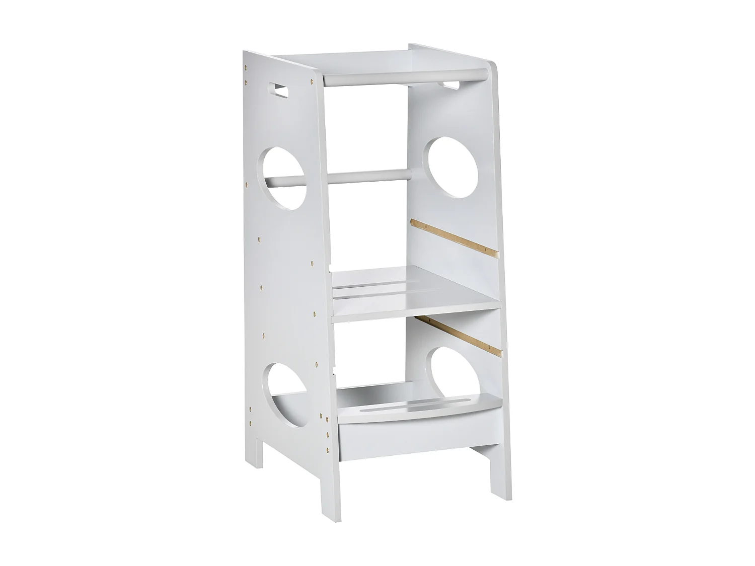 Torre de aprendizaje gris 40x50x90 cm HOMCOM