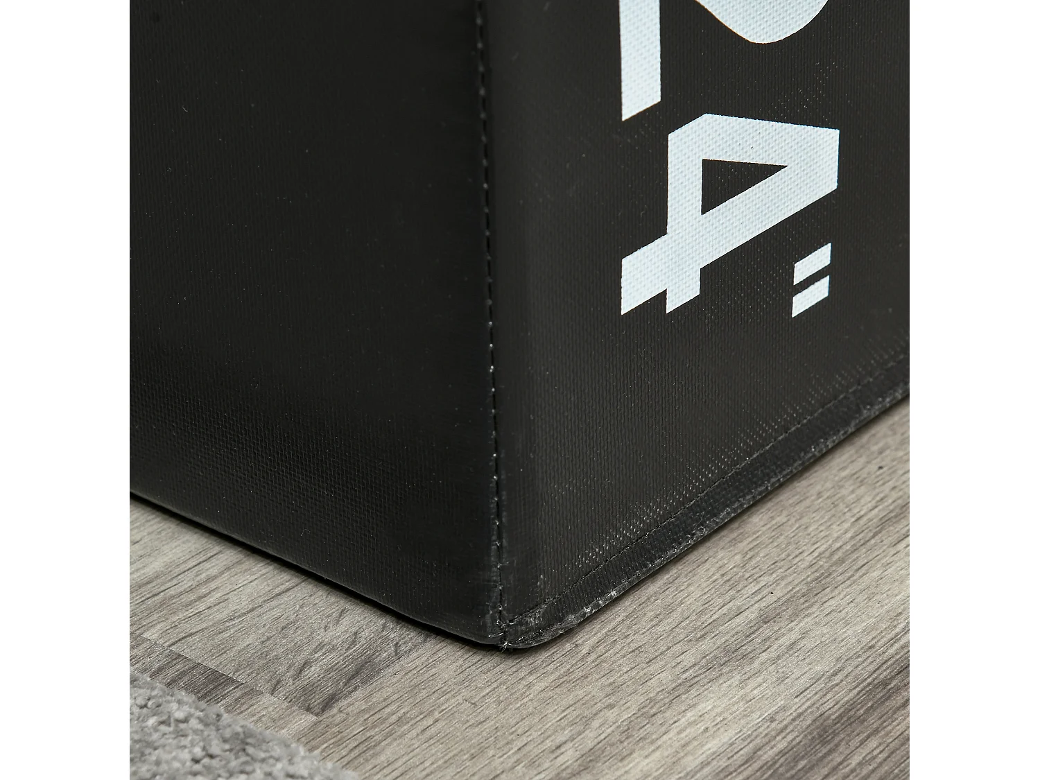 Caja pliométrica negro 75x51x61 cm HOMCOM