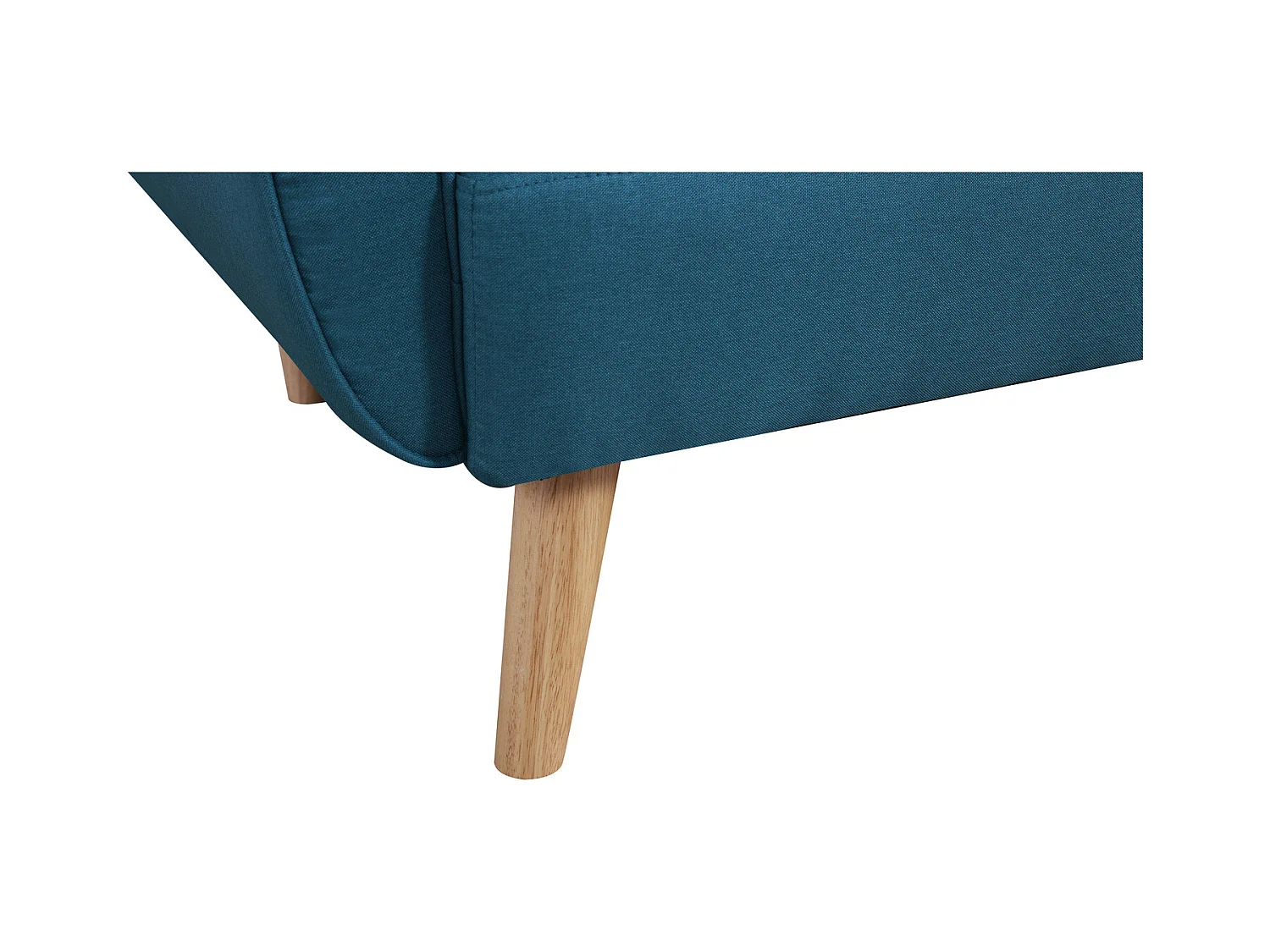 Skandinavisches 3-Sitzer-Umwandelsofa in Entenblau MALMO