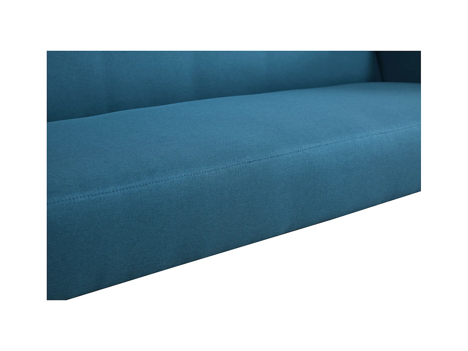 Skandinavisches 3-Sitzer-Umwandelsofa in Entenblau MALMO