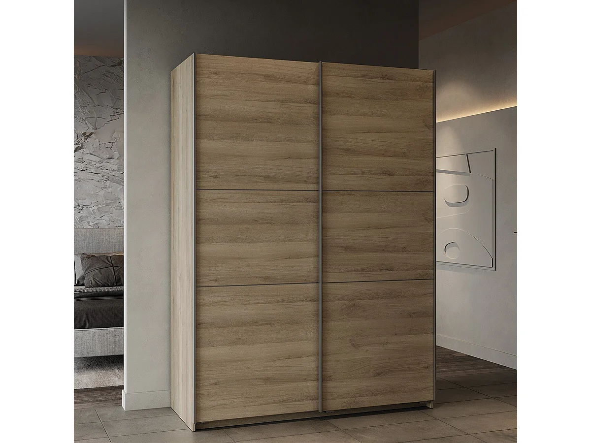 Armoire 2 portes coulissantes Ghost - L148 cm