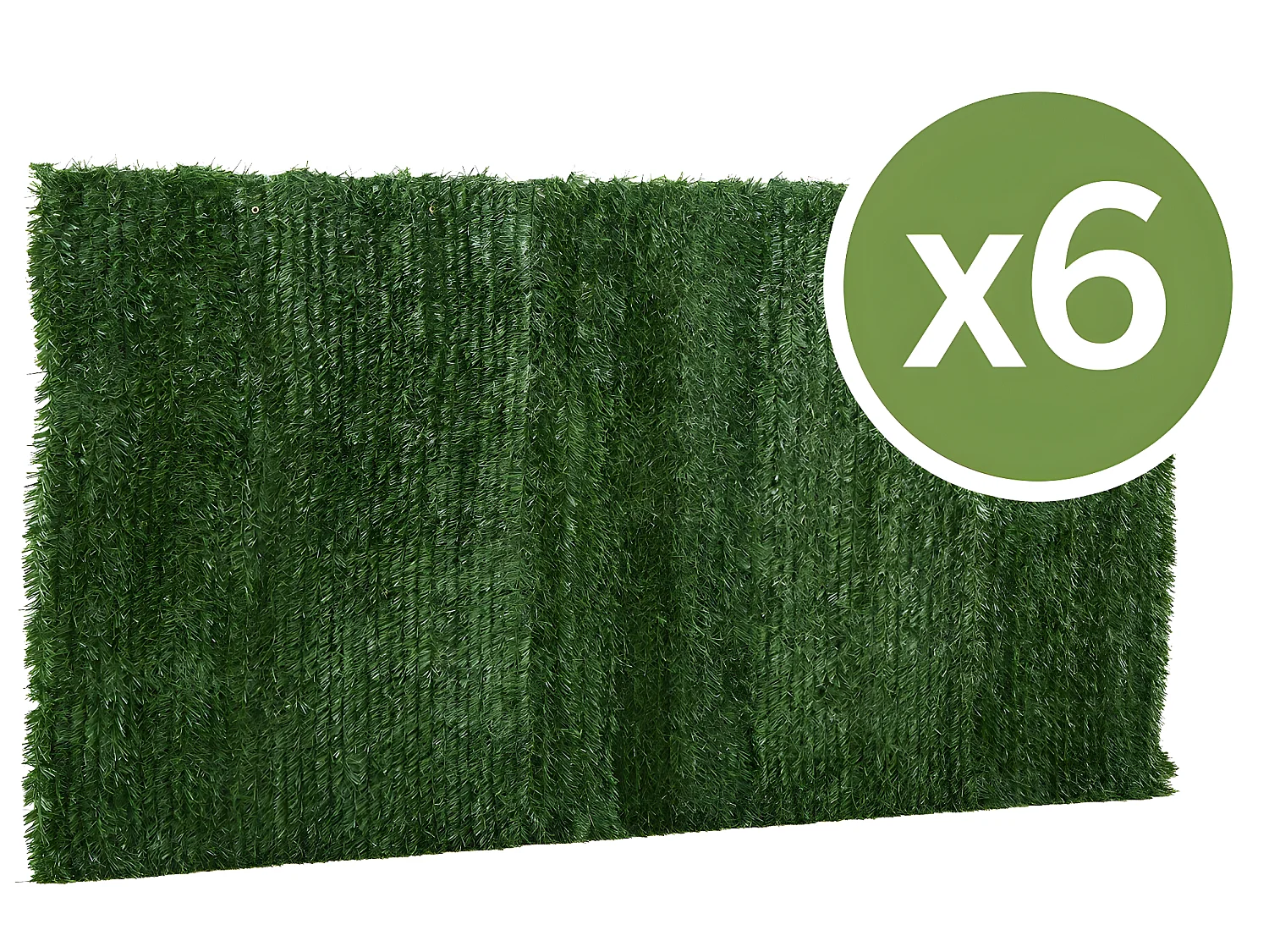 Lot de 6 Haies artificielles - 150 x 300 cm