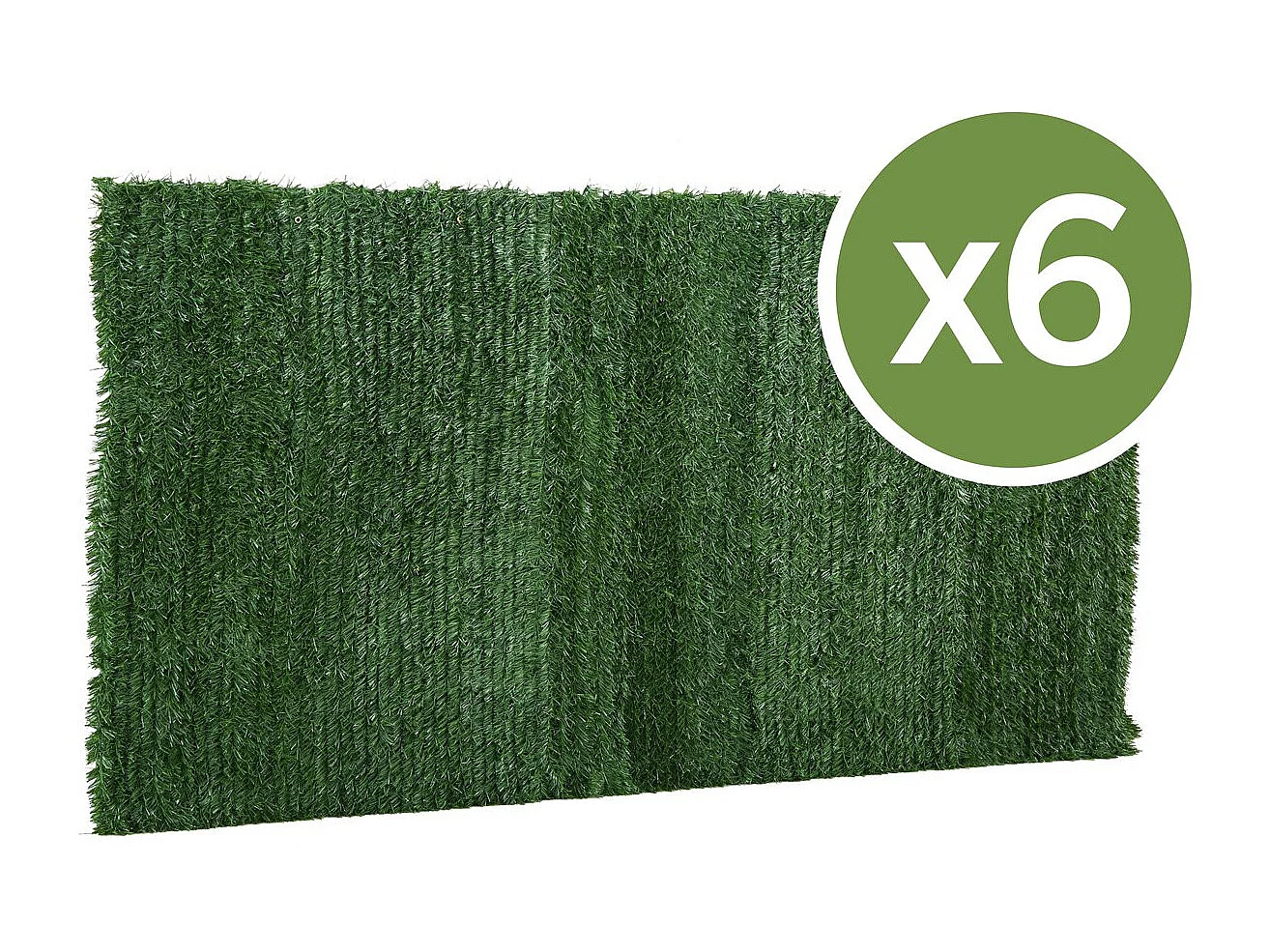 Lot de 6 Haies artificielles - 150 x 300 cm