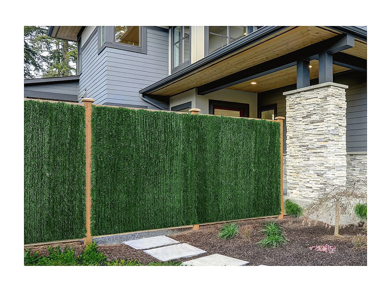 Lot de 6 Haies artificielles - 150 x 300 cm