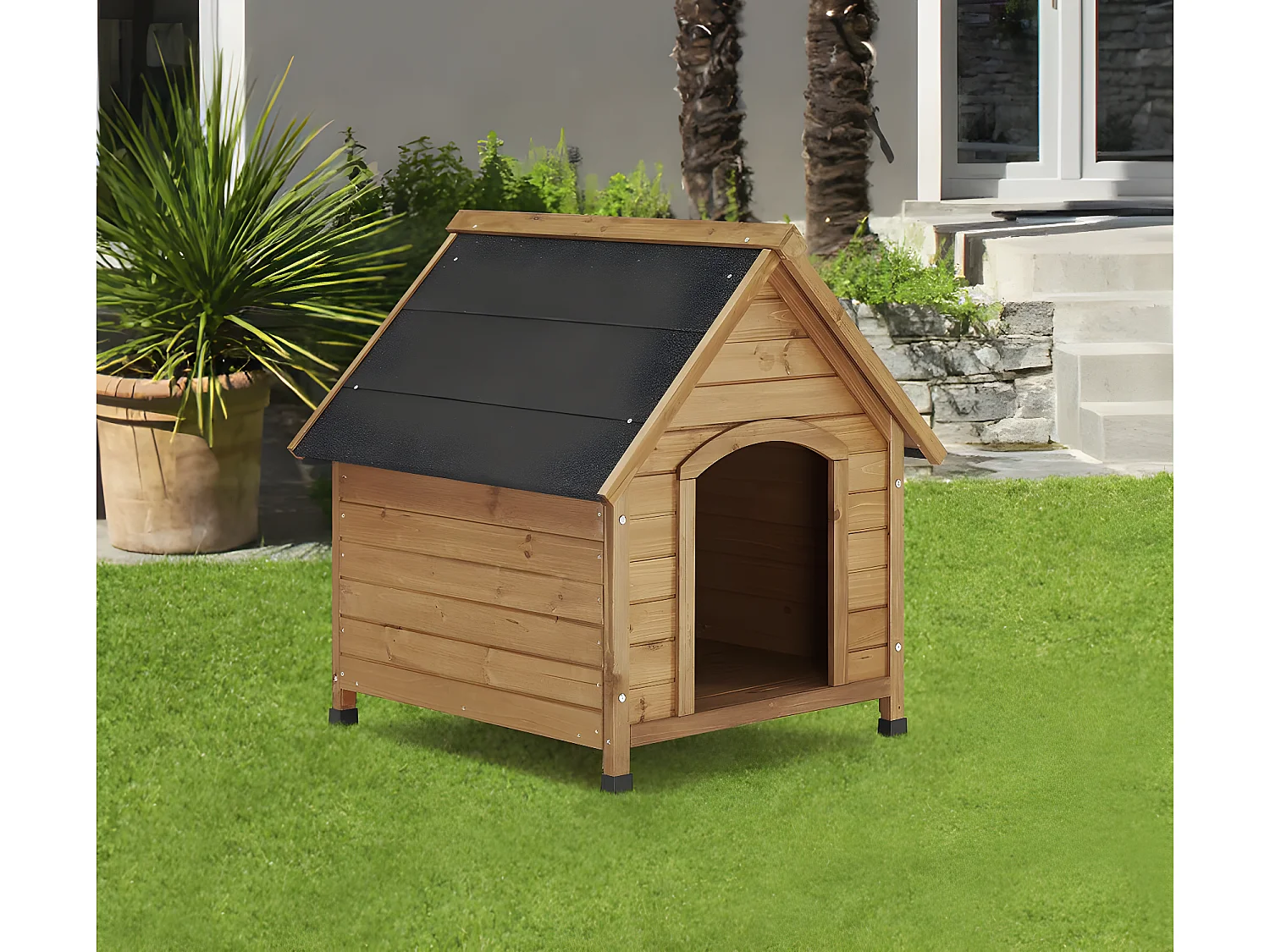 Niche pour chien "Doggy" - 77 x 82 x 88 cm - Beige
