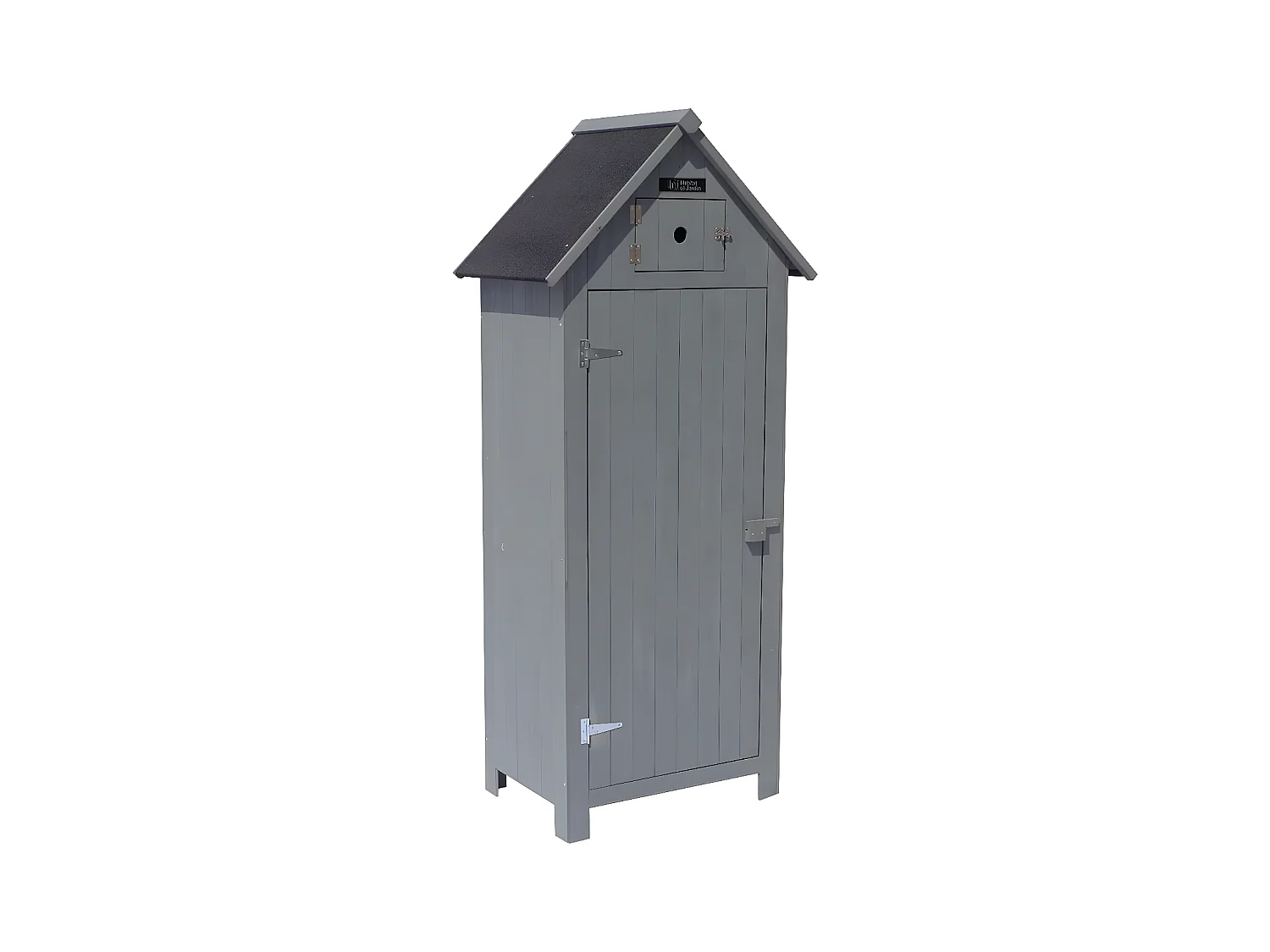 Armoire de jardin "Cabanon" - 77 x 54.5 x 179 cm - Anthracite