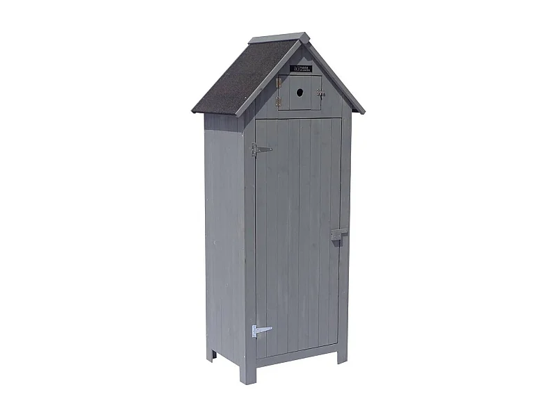 Armoire de jardin "Cabanon" - 77 x 54.5 x 179 cm - Anthracite
