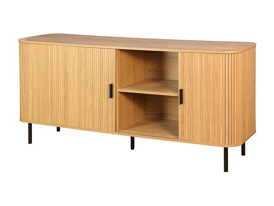 Buffet bois et métal à lamelles Kyoto