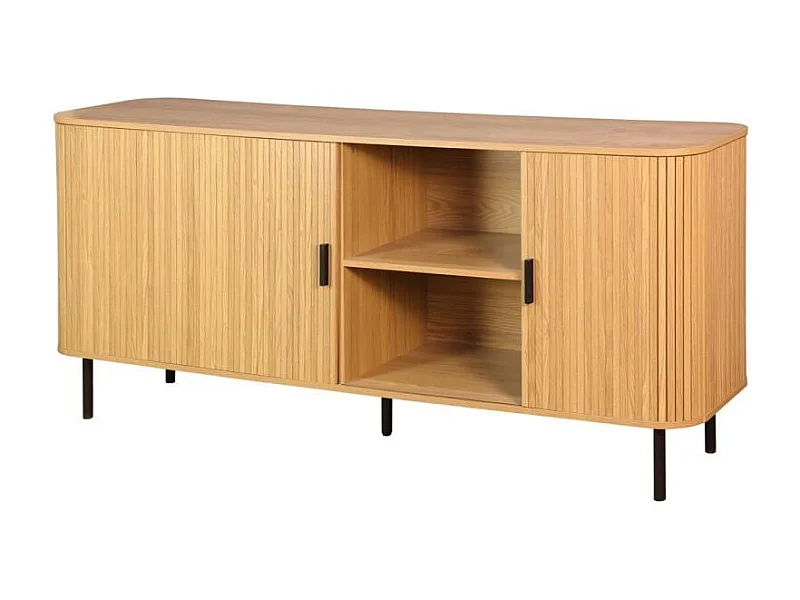 Buffet bois et métal à lamelles Kyoto