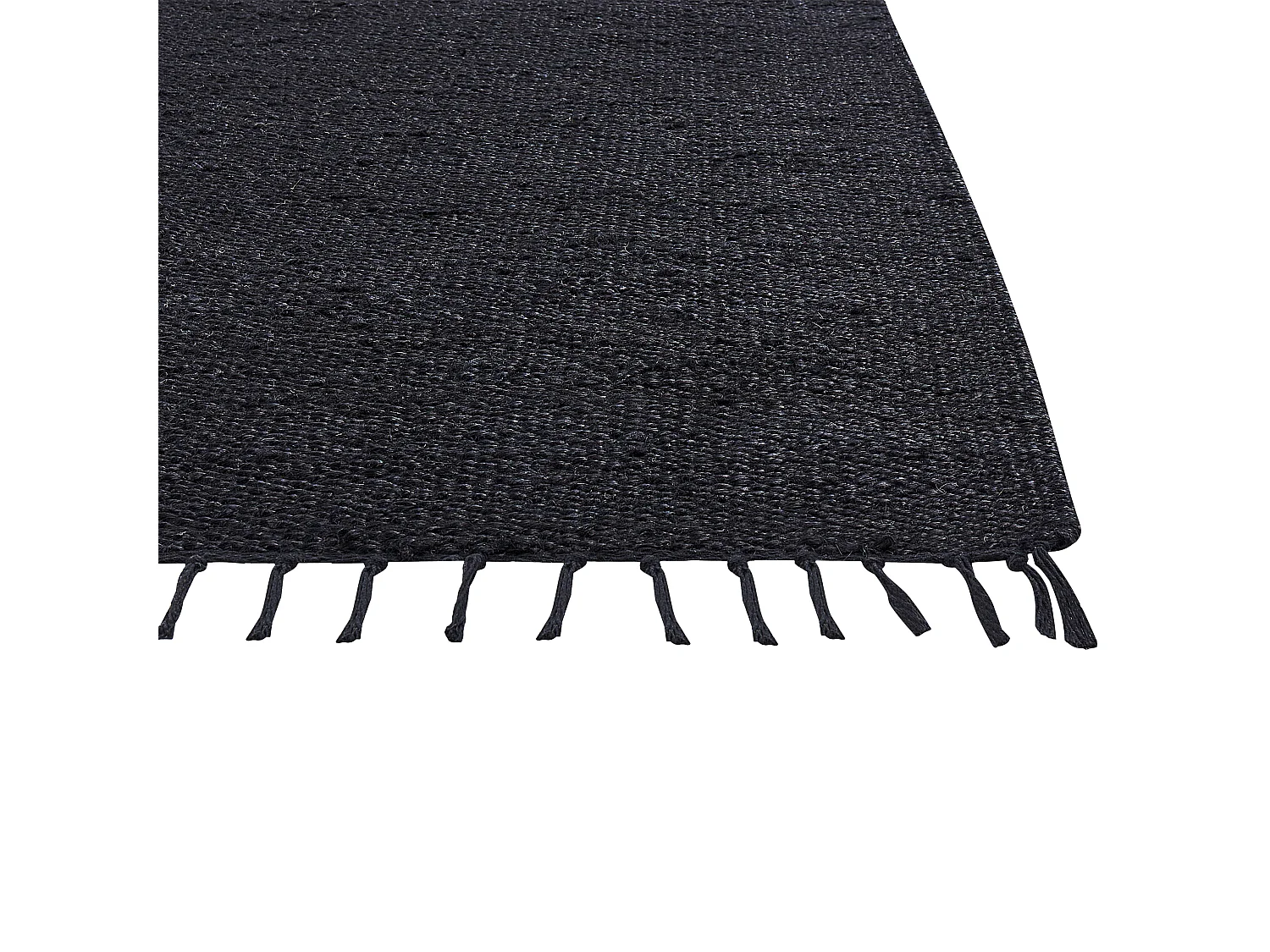 Rug SINANKOY Black 160 x 230 cm Jute