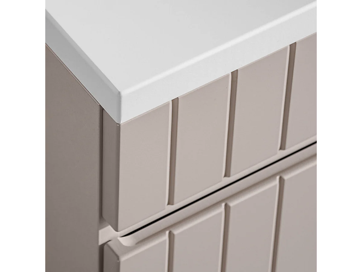 Meuble sous-vasque 60cm Zelie Cachemire