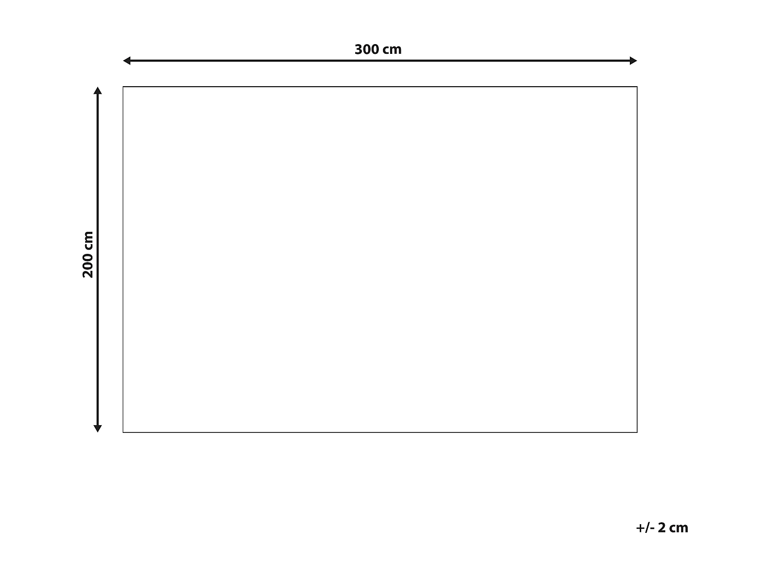 Tapete SINANKOY 200 x 300 cm Juta Preto