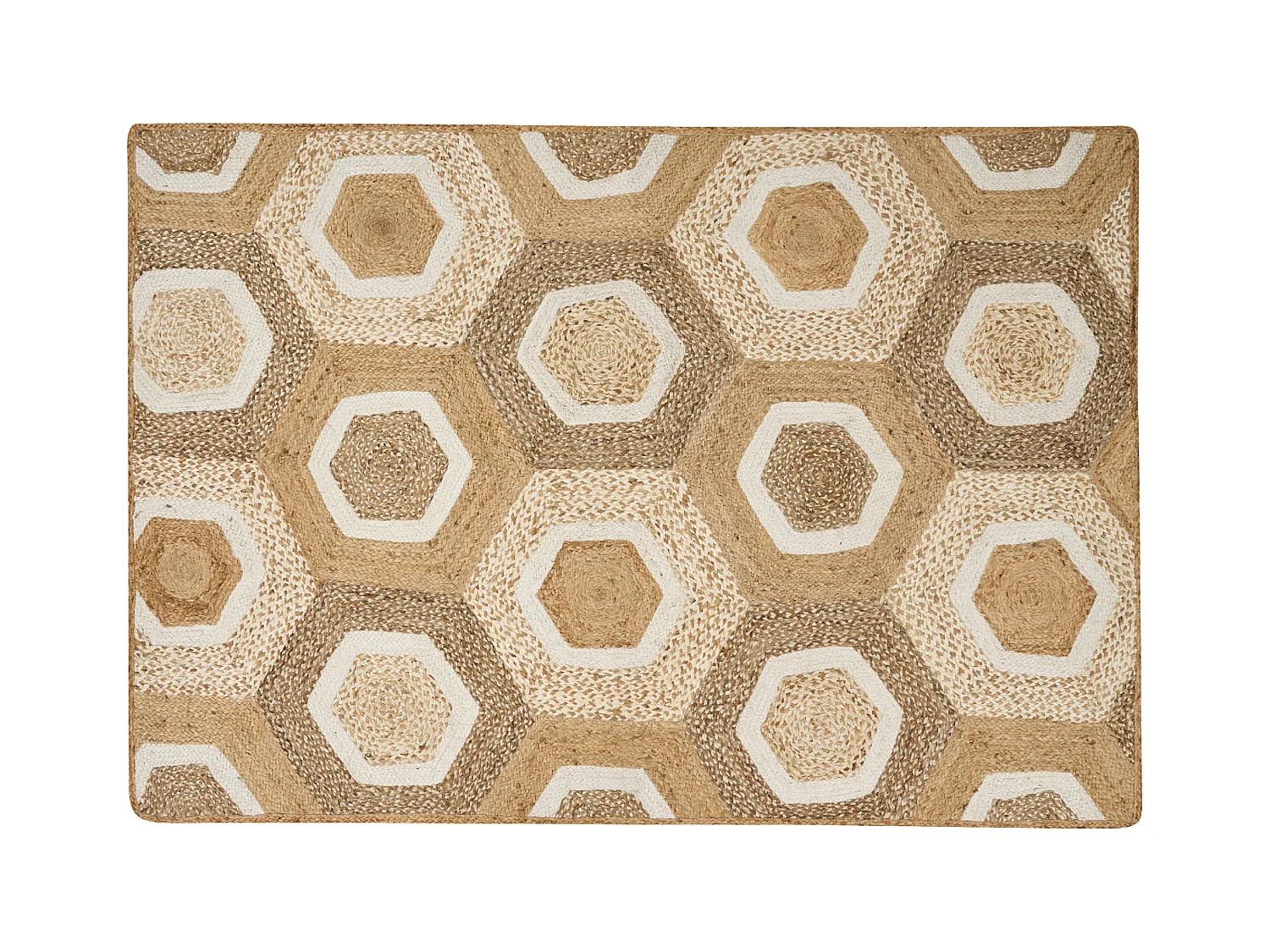 Tapis BASOREN Beige 160 x 230 cm Jute