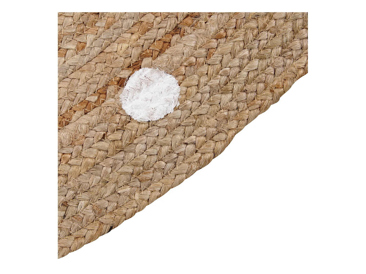 Teppich KHARRA ø 140 cm Jute Beige