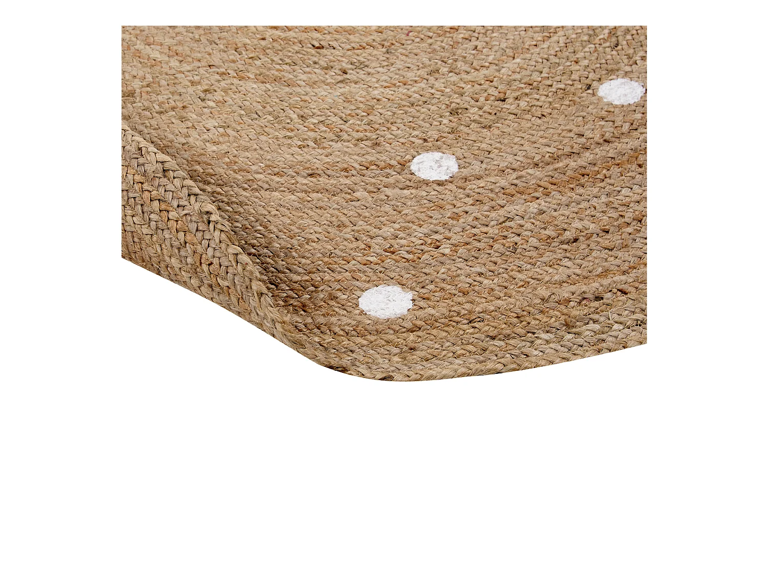 Teppich KHARRA ø 140 cm Jute Beige