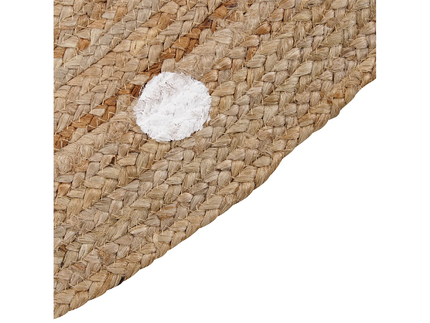 Vloerkleed KHARRA ø 140 cm Jute Beige
