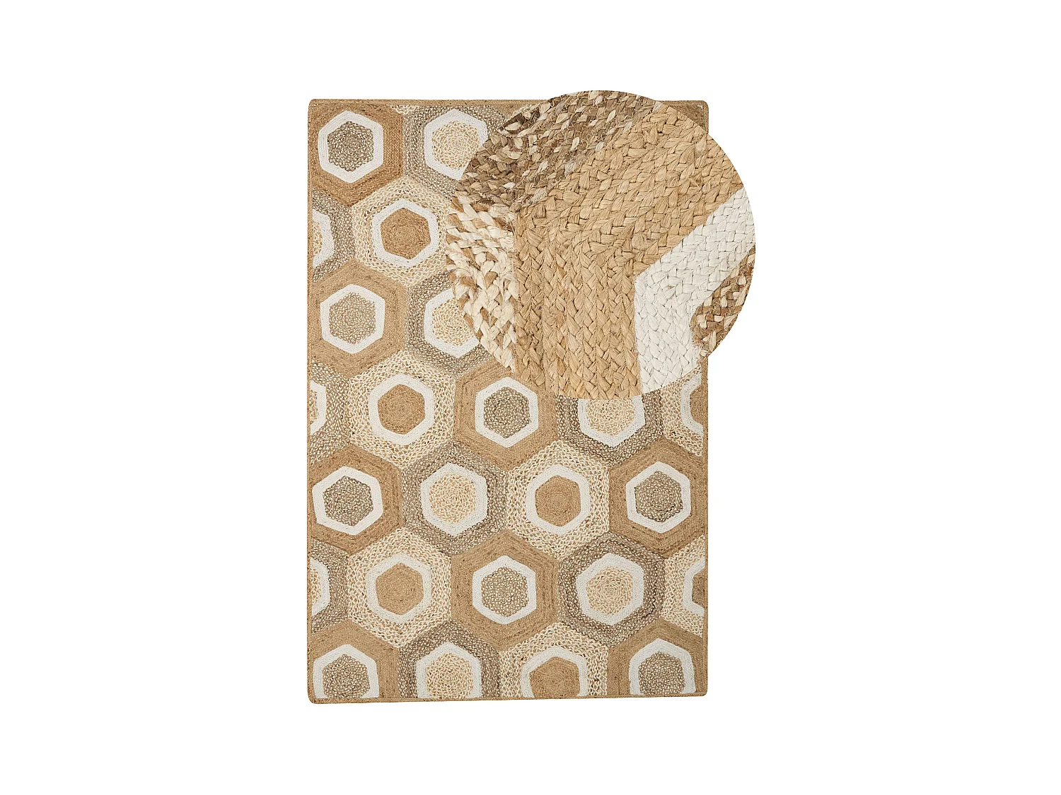 Tapis BASOREN Beige 200 x 300 cm Jute