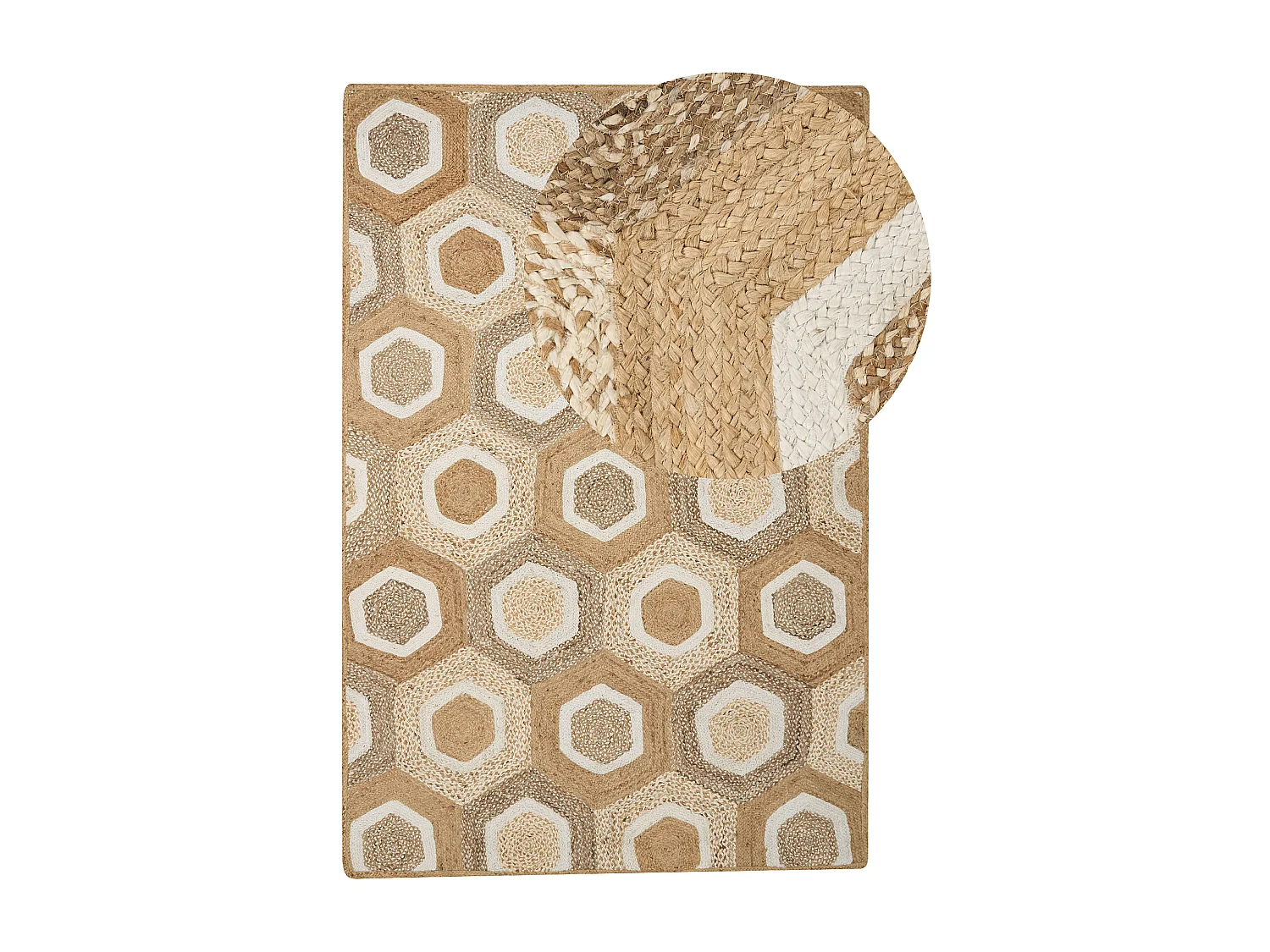 Tapis BASOREN Beige 200 x 300 cm Jute