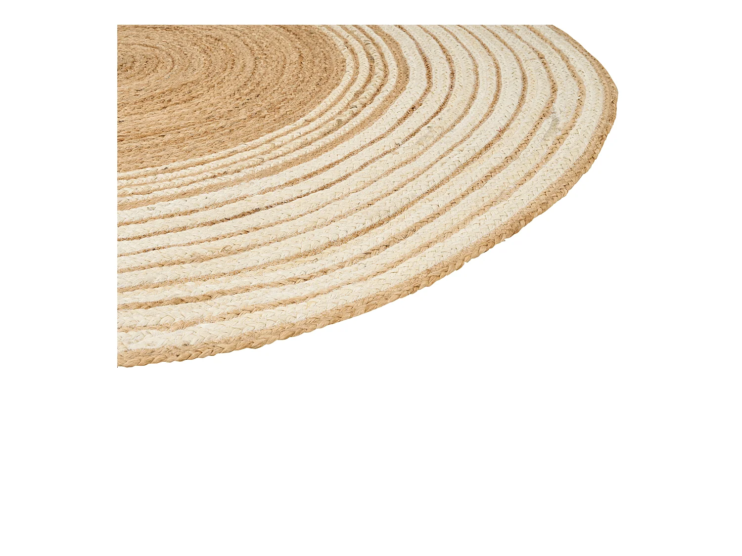 Tapis MELEKLI Beige ø 140 cm Jute