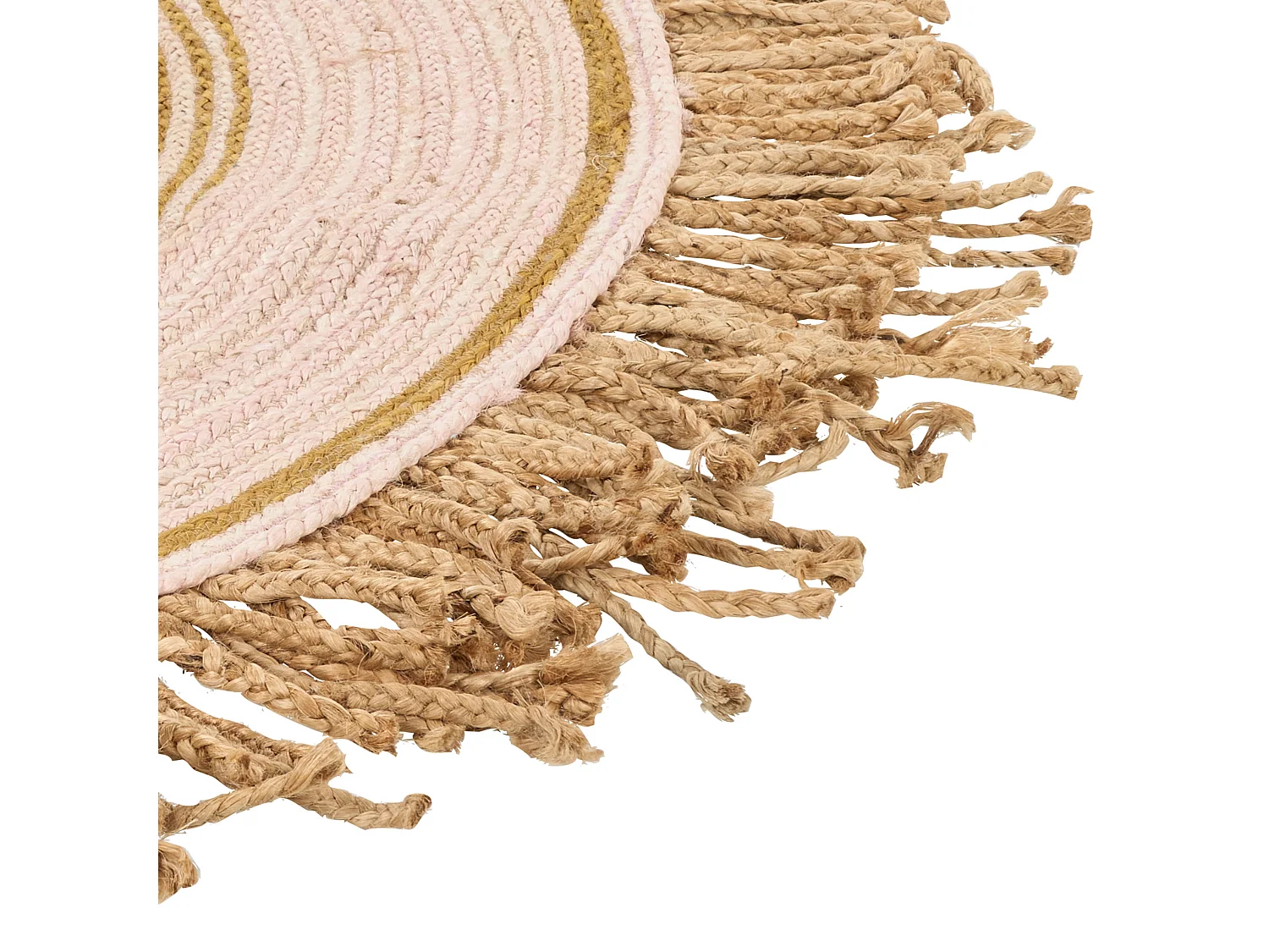 Tappeto GODEKLI ø 140 cm Iuta Beige