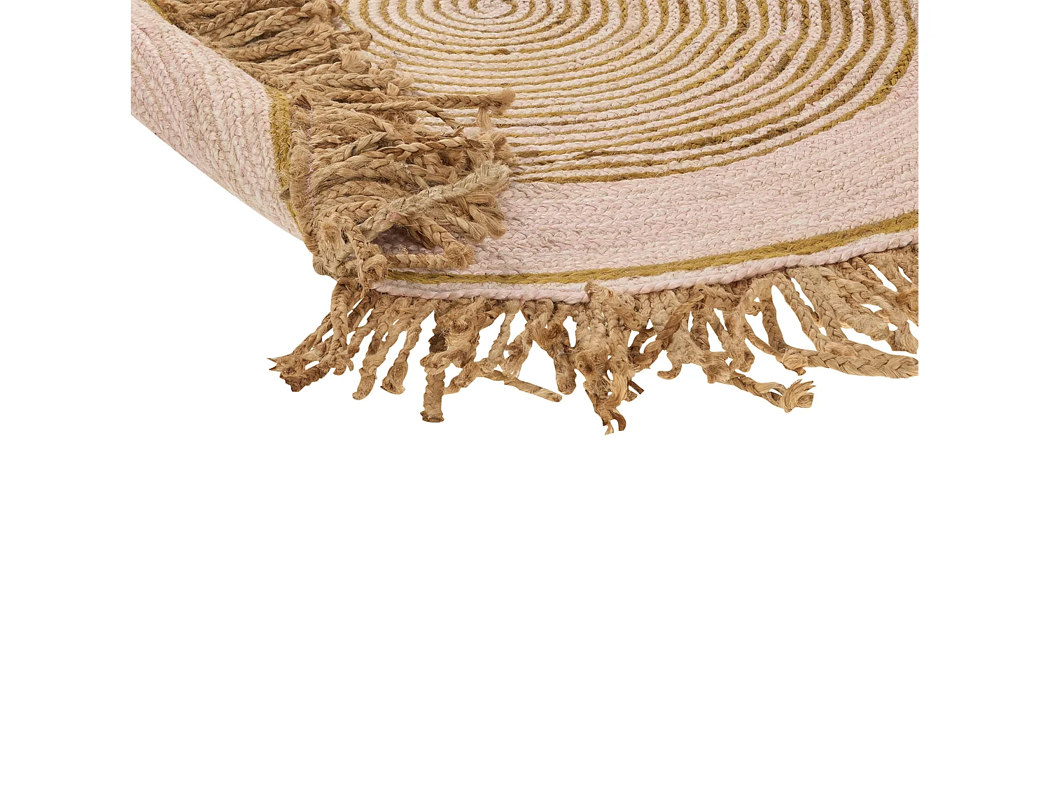 Tappeto GODEKLI ø 140 cm Iuta Beige