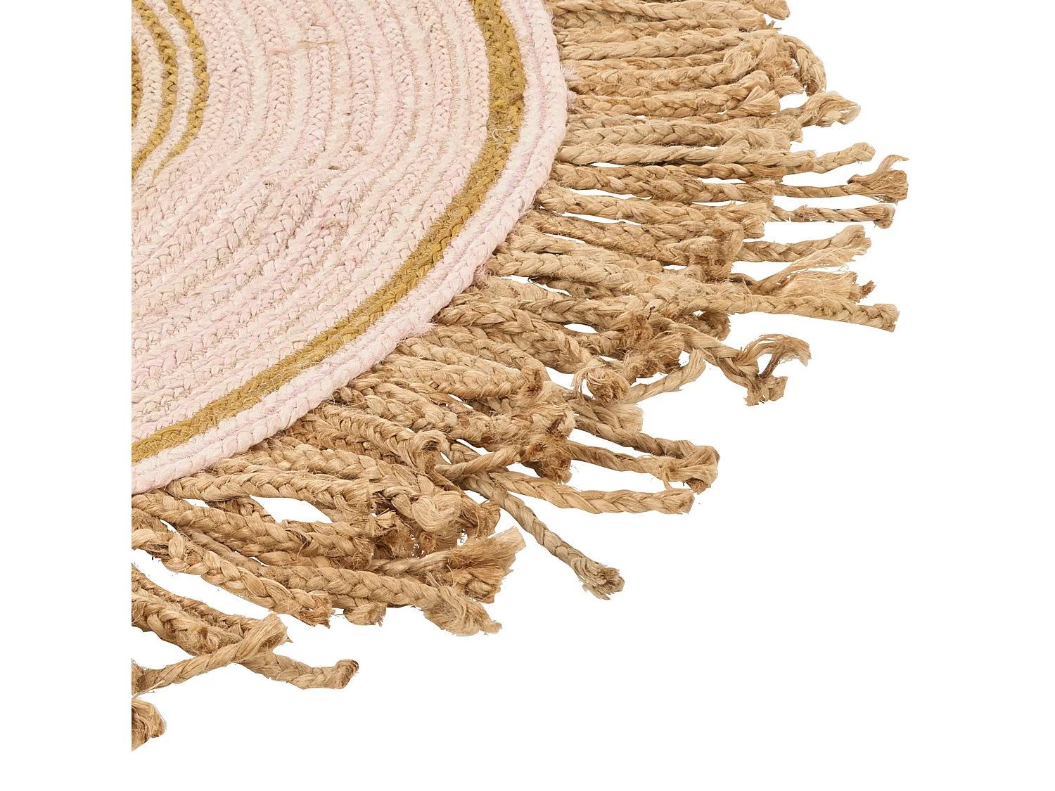 Tappeto GODEKLI ø 140 cm Iuta Beige